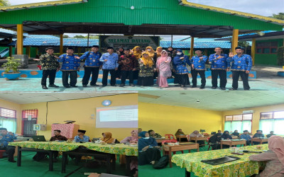 GURU MAN 2 NATUNA HADIRI VISITASI  (OJT II) IKM BK OLEH  LOKA DIKLAT PEKANBARU